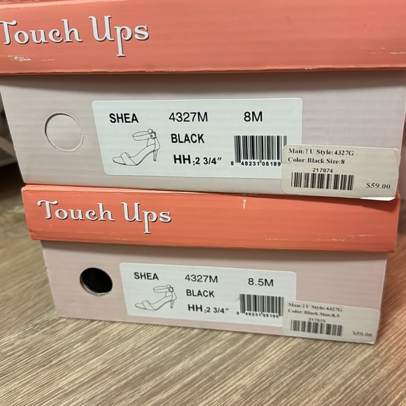 Brand new touch up heels black size 7, 7.5, 8, 8.5, 9, and 10 available. - Picture 8 of 8